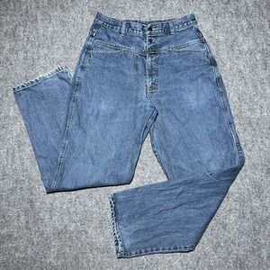 Marithe Francois Girbaud Jeans Men 30x31 31M Baggy Medium Wash VTG Y2K